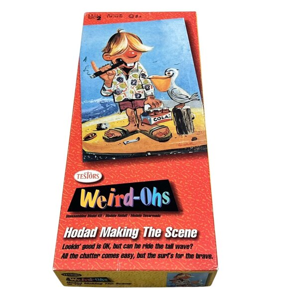 Testors Weird-Ohs Hodad Making The Scene Model Kit No. 743 - Picture 1 of 7